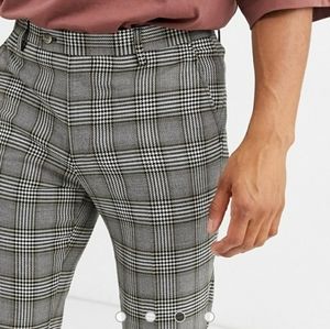 ASOS Skinny Houndstooth Dress Pants